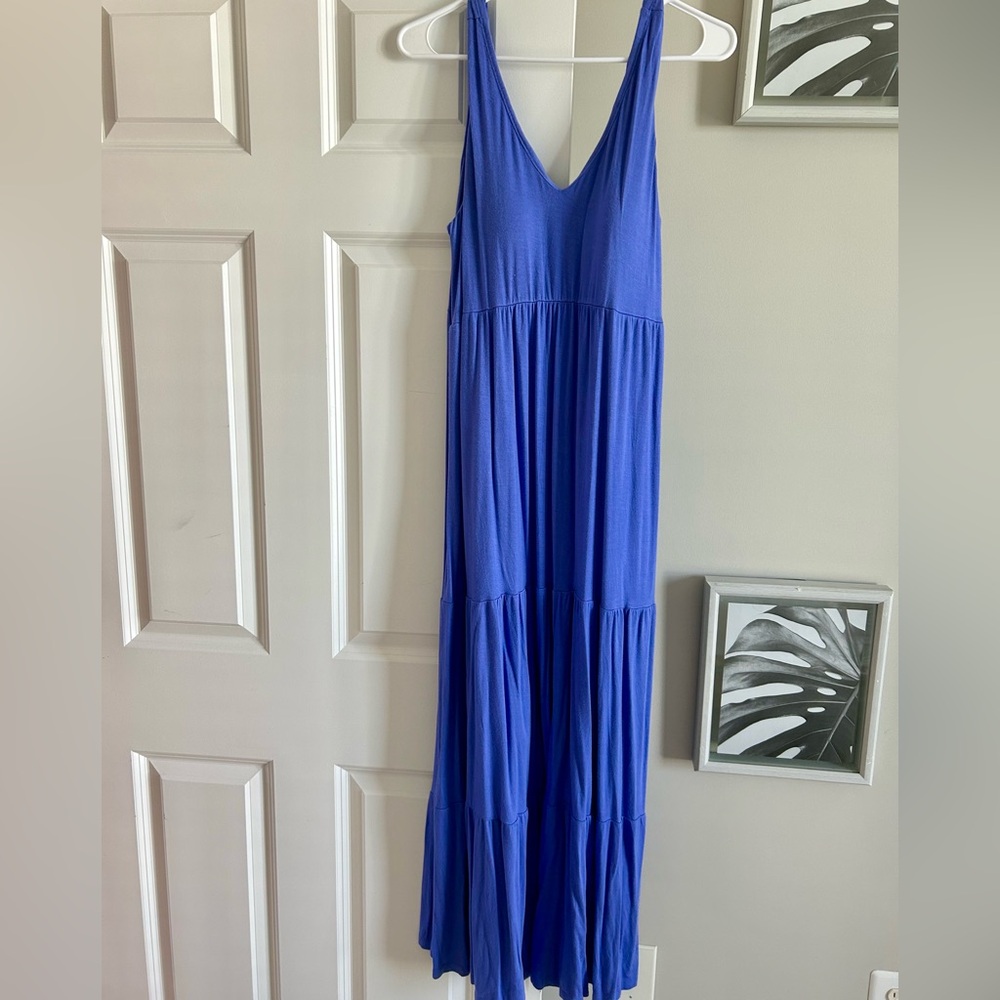 Soma Cobalt Blue Sleeveless Maxi Dress - Picture 2 of 5